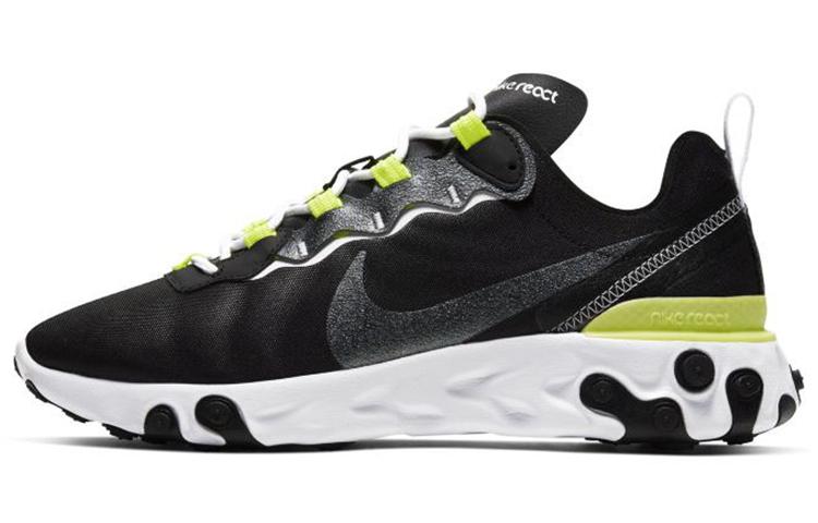 

Nike React Element 55 Чорний Лимонна отрута Жіночі CN3591-001 35.5