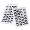 Man-Made Fiber False Eyelashes Russian Curl Curl Dd Curl Thick Simulated Eyelashes