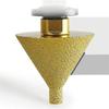 ABBY-Grinding Stone Chamfering Bits Grinding Stone Chamfering Bits For Angle Grinders Countersink Drill Bit 50Mm