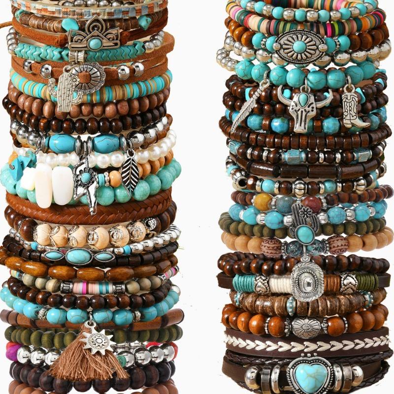 Beaded Elastic Line Men's and Women's Bracelet Bracelet Bracelet