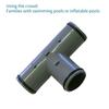 T Joint Pool Hose Adapter for P6362 Swimming Pool T Joint Pool Hose Connector Coupling Hose Extender Connector