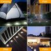 Multi-Color Solar Power Disk Light 8LED3 Buried Solar Led Lamp Landscape Lighting  Walkway Floor