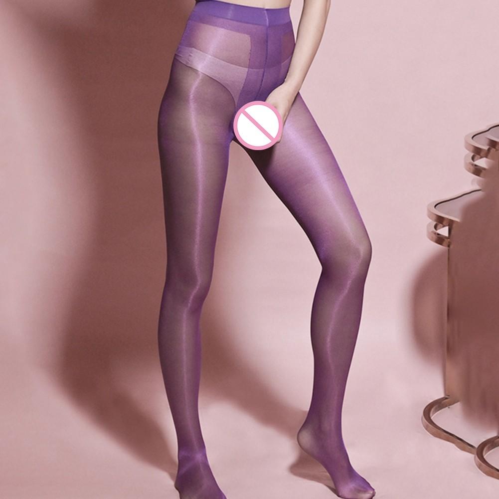 Glatte strømpebuksestrømper for menn Utral-tynn fri størrelse