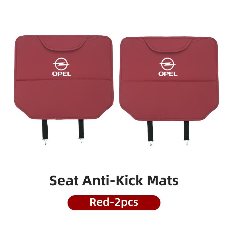 Car Seat Anti-Kick Pad Seatback Storage Protector Cover Accessories For Opel Corsa Astra Insignia Vectra Zafira Meriva Mokka Gra