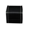 Faux Leather Square Jewelry Watch Case Display Gift Box with Pillow Cushion