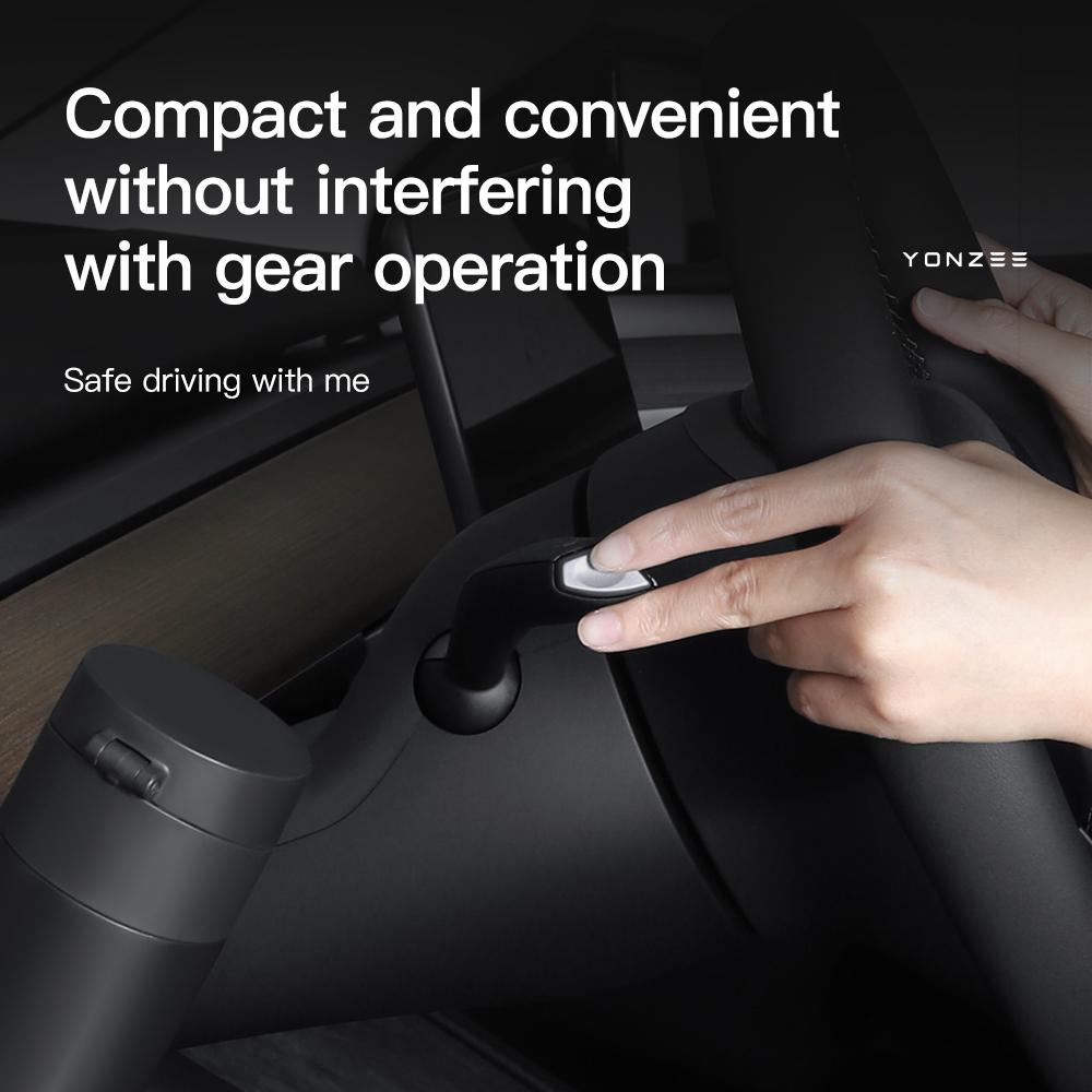 Porte-gobelet d'eau pour tableau de bord Tesla modèle 3 Y, boîte de rangement d'accessoires de voiture en matériau ABS modèle Y