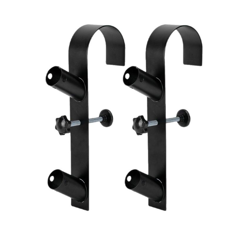Flexible Pool Hangers Set Of 2 Strong Metallic Suspension clamps For Swimming Pool Accessories And Maintenance Equipment