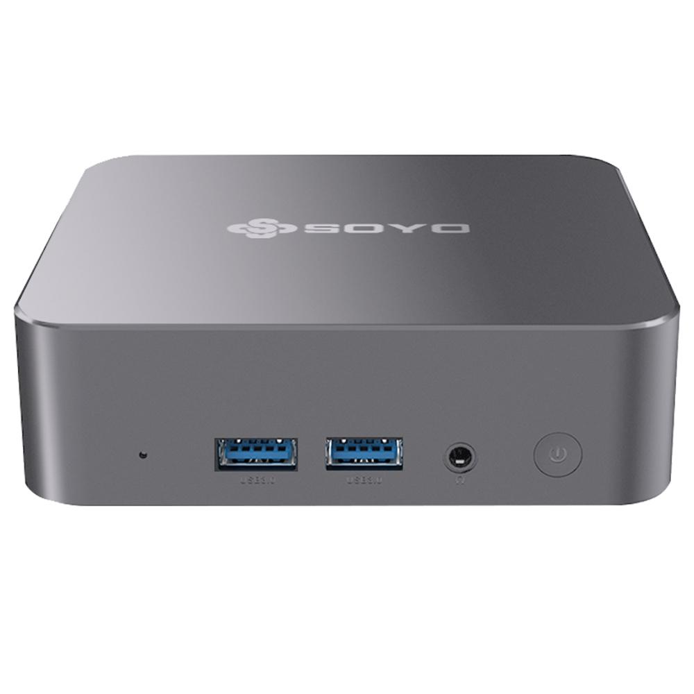 SOYO M4 Air Mini PC, Intel N95 4 Core Max 3.4GHz, 16GB RAM 512GB SSD, 2*HDMI + 1* Full-featured Type-C Triple Screen Display