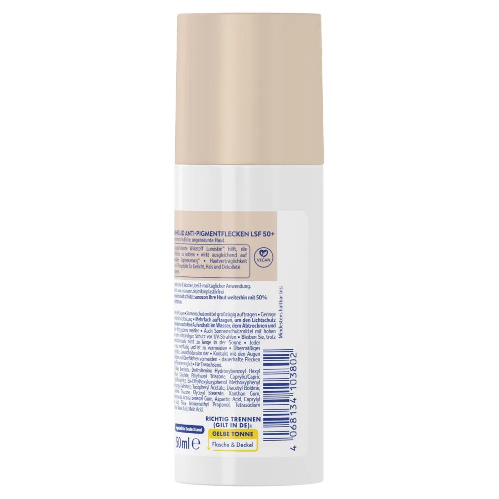 Sunozon Sun Fluid Anti-Pigment Flecken SPF50+, 50ml