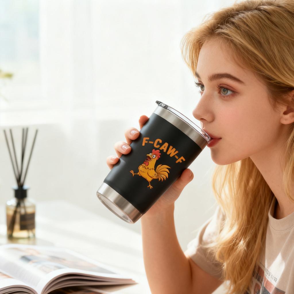 20-ounce Stainless Steel Water Bottle, Car Insulated Cup, Long-lasting Temperature Control, Funny Gift, Gift For Friends And Family