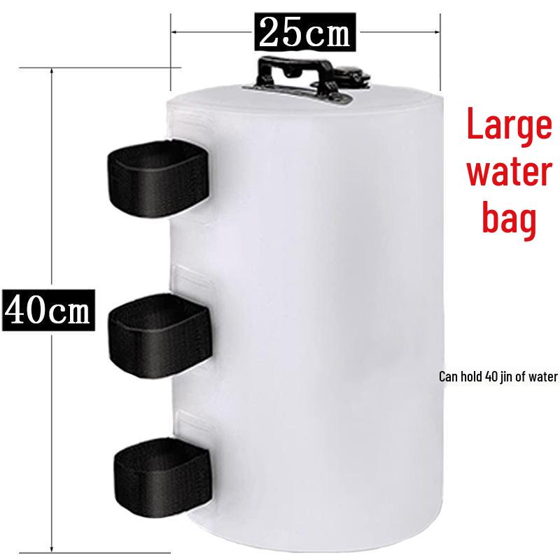 Water-Fillable Weighted Base Bag for Outdoor Tents and Umbrellas