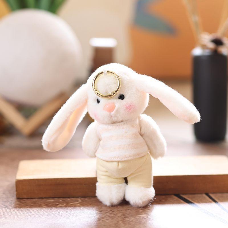 Plush Bear Keychain With Soft Short Pile Fabric For Kids And Teens