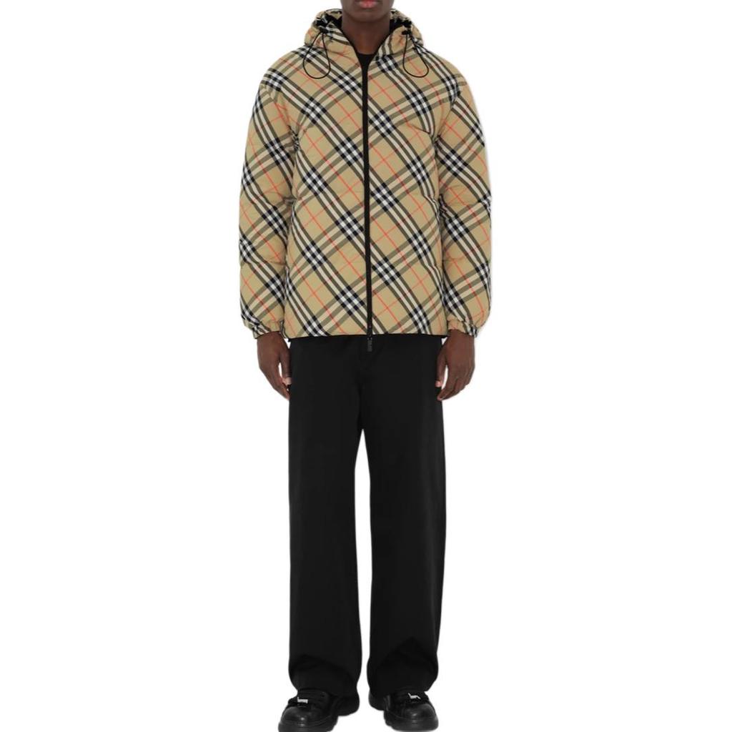 Burberry Vintage Check Hooded Down Jacket 81039231