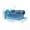 Flat Rectangular Water Carrier FoodGrade Material Portable Tank with Spigot Large Capacity