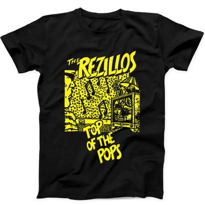 Rezillos Top Of The Pops Music Retro Gift Tee Black T Shirt 485 Unisex T-Shirt