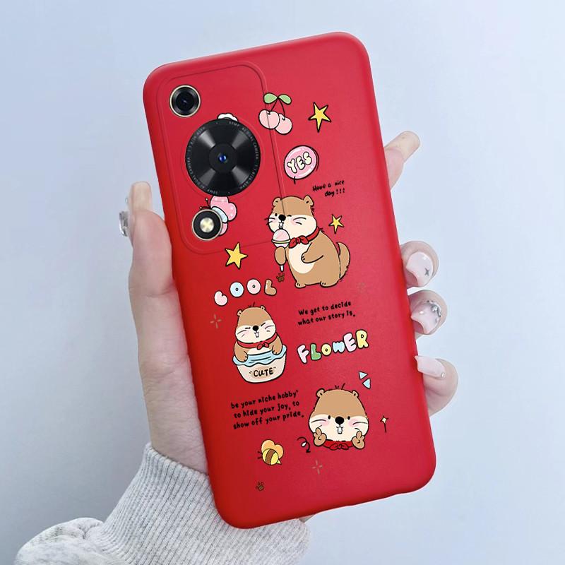 Handyhülle für Huawei Nova Y72 Hüllen 6,75" Niedliche Panda-Astronauten-Abdeckung für Huawei Enjoy 70 NovaY72 MGA-LX3 Weiche Silikonhülle