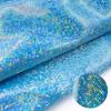 1Pcs 150*100cm Glitter Laser Polyester Fabric Iridescent Holographic Wedding Party Background Doll Clothing Decor DIY Material