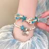 Ocean Starfish Shell Beaded Bracelet Boho Beach Bracelets For Women Summer Vacation Jewelry