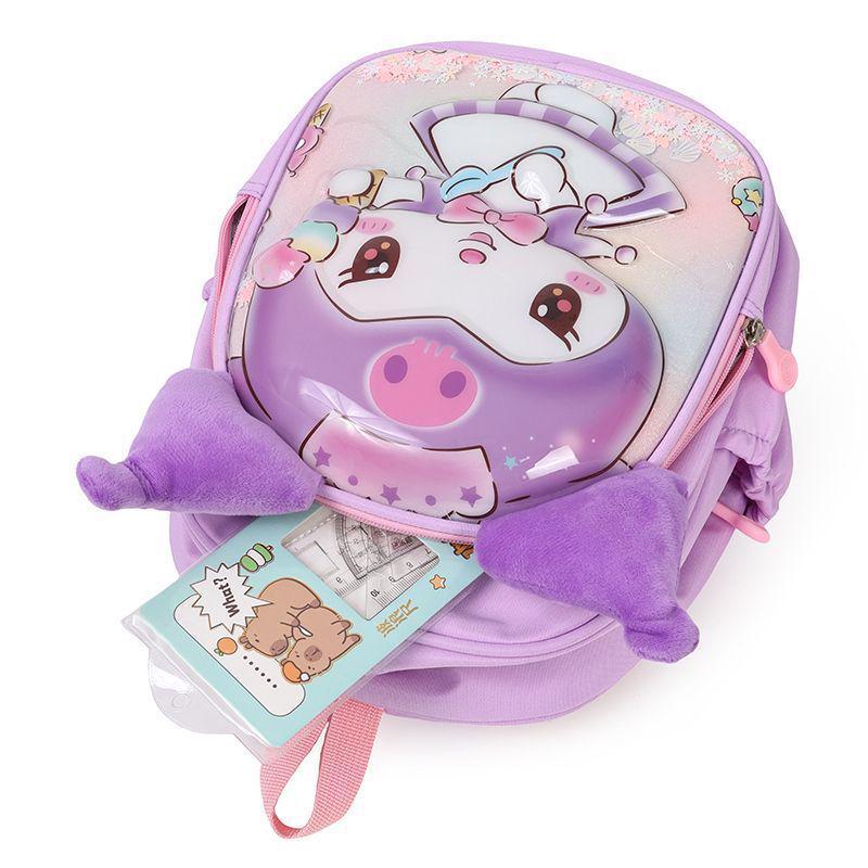 Kuromi Leichter Kindergartenrucksack für Mädchen - Schulterstütze, Niedliches Cartoon-Design, Neuer Stil