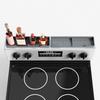 Magnetic Silicone Spice Rack for Stove Oven Top Storage Holder Kitchen Organizer Drying Pad Non Slip Heat Resistant Tool Shelf