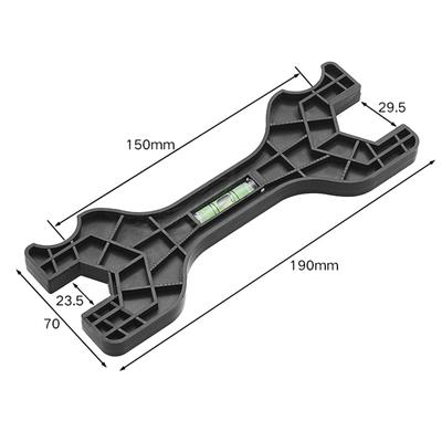 15 In 1 Bathroom Kitchen Toilet Faucet Shower Wrench Remover Repair Removal Tool Multifunction with Horizontal Beads