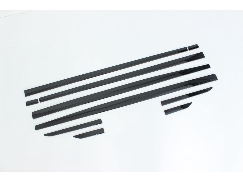 25 BYD Xia Exterior Door Side Strips: Scratch-Protective and Decorative Stickers for Panels and Bumpers