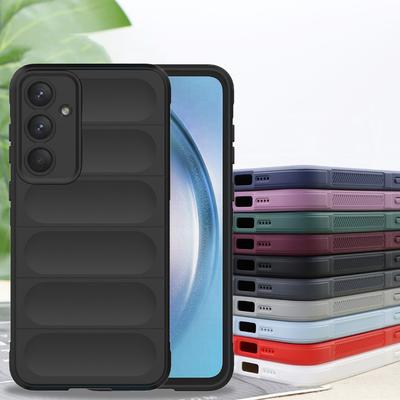 Per Samsung Galaxy A55 5G Custodia Samsung Galaxy A05 A05S A15 A25 A35 A55 5G Cover Morbida e Amica della Pelle Antiurto Silicone Cover Posteriore per Telefono