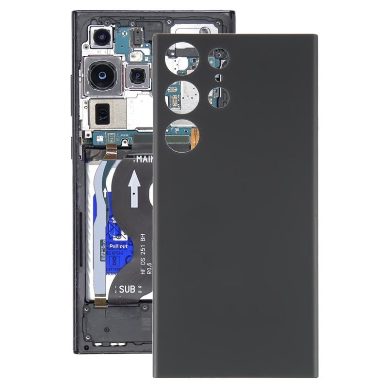 Dla Samsung Galaxy S23 Ultra 5G SM-S918B Tylna klapka baterii OEM