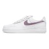 Nike Air Force 1 Low Glitter Swoosh - Canyon Purple Women Sneakers White Grey-Fog DH4407-102