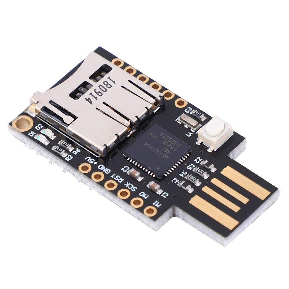 

Виртуальная клавиатура CJMCU Badusb USB TF Memory Keyboard ATMEGA32U4(черный )