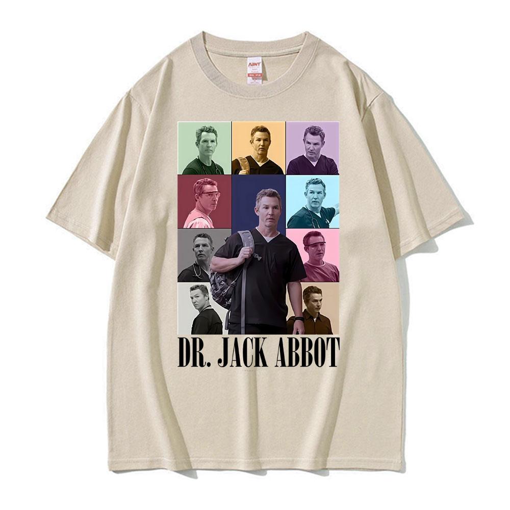 Dr Jack Abbot The Eras Tour Koszulki z nadrukiem Unisex Damska Moda Hip Hop Ulica Gotycka T-shirt Codzienny Komfort Wysokiej Jakości Koszulka