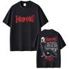 2026 Unisex High Quality Cotton Y2K Hip Hop Punk Short Sleeve T Shirt, Men's Tour Merch Tee for Rock Band Extremoduro T Shirt