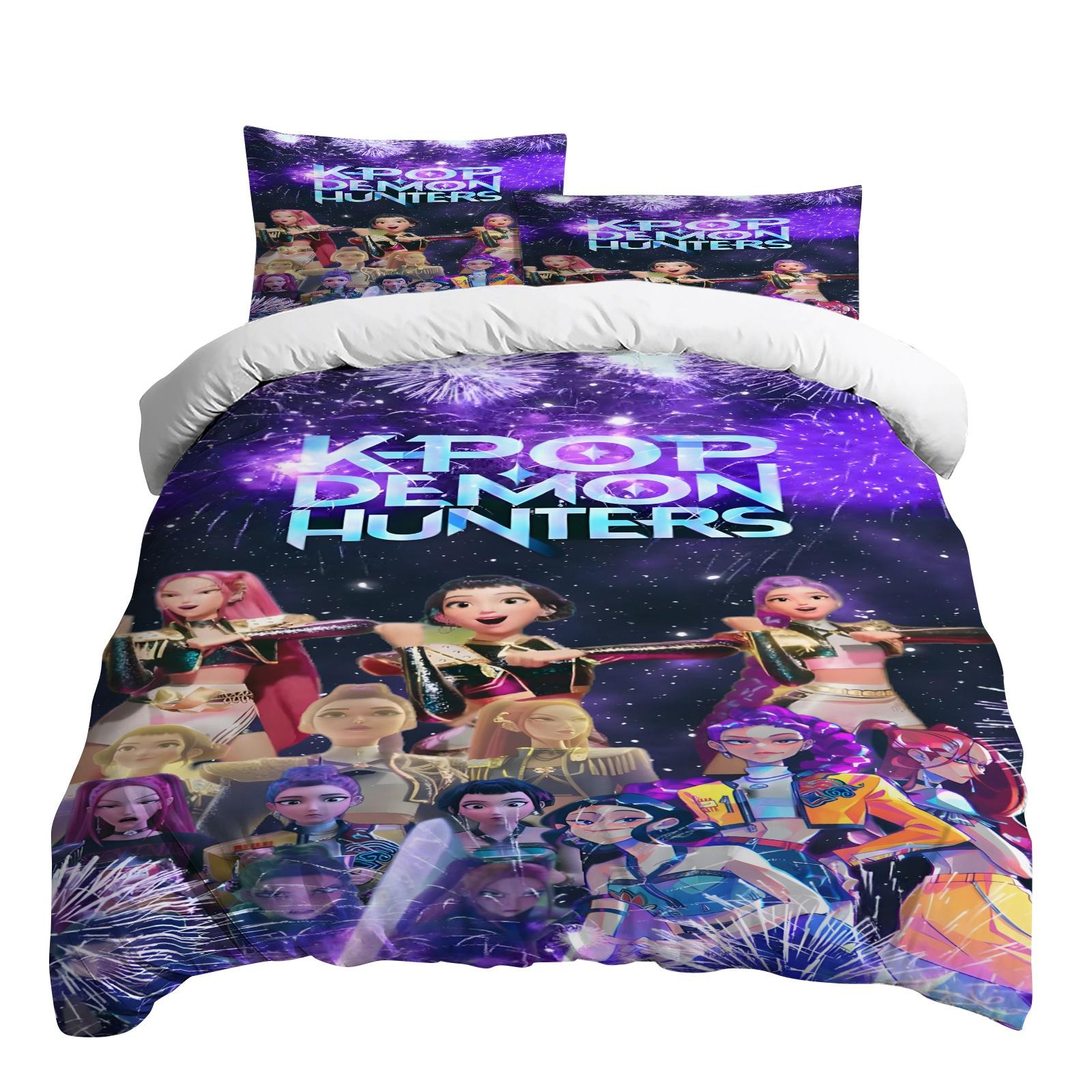 

Christmas Decoration Printed Duvet Cover, Ultra Soft Brushed Microfiber Bed Comfort Set One Size