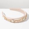 Hair Band - Simple and Unique Irregular Chain Wide-edge Headband, High-end Style Sponge Hair Accessory