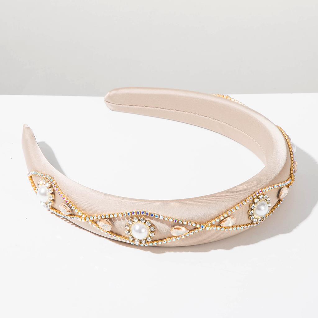 Hair Band - Simple and Unique Irregular Chain Wide-edge Headband, High-end Style Sponge Hair Accessory