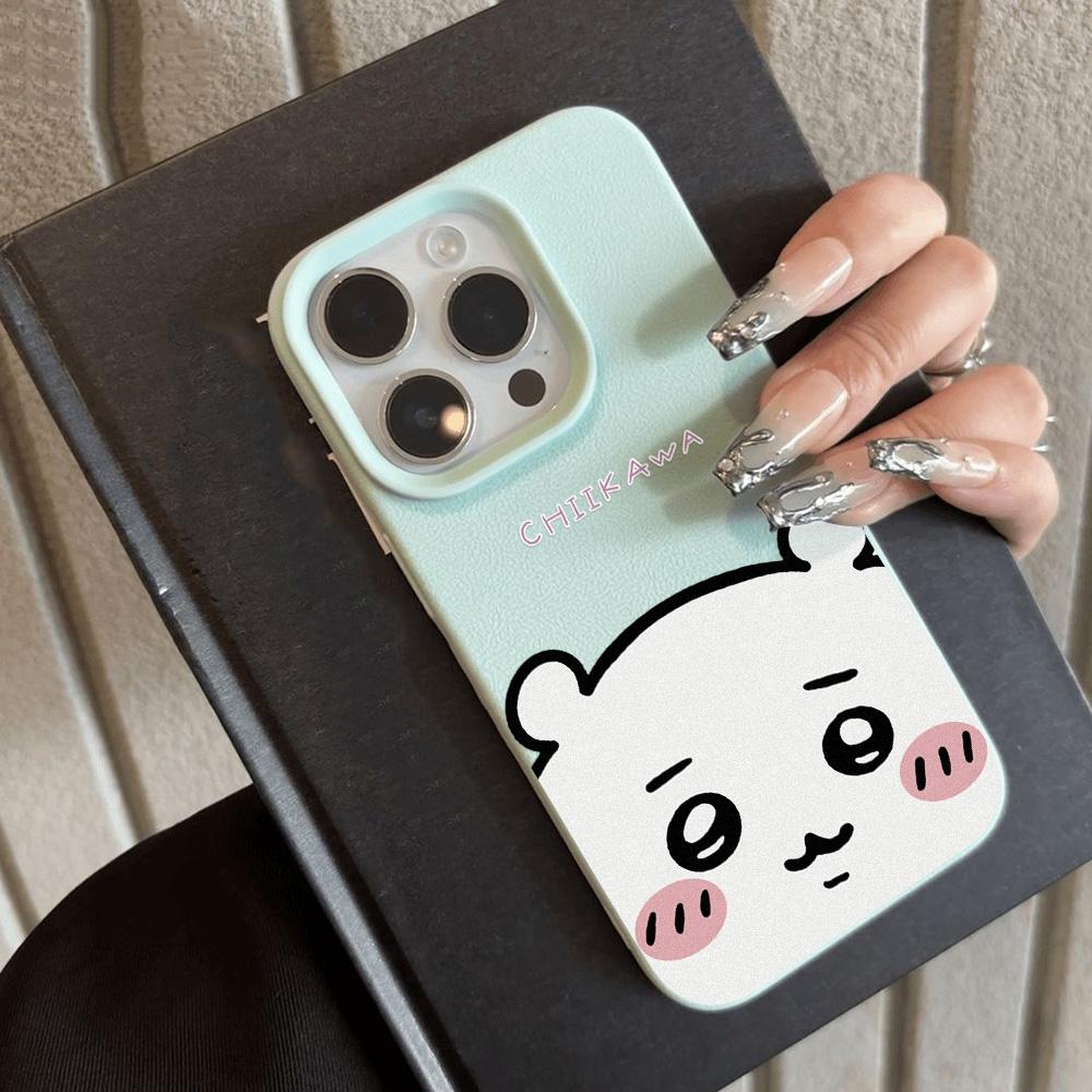 Phone Case for iPhone 11 13 Case iPhone 12 14 15 16 Pro Max 12 Pro 15 Plus Leather Painted Waterproof Drop-proof and Wear-resistant Cartoon