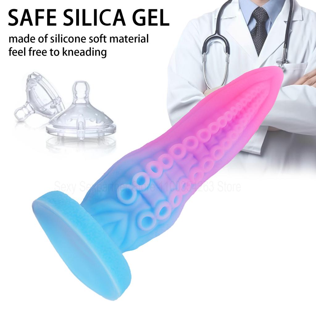 Chobotnicové chapadlo dildo anální kolík přísavka velké zátky na zadek masturbátor dilatátor pro muže ženy dospělé hračka