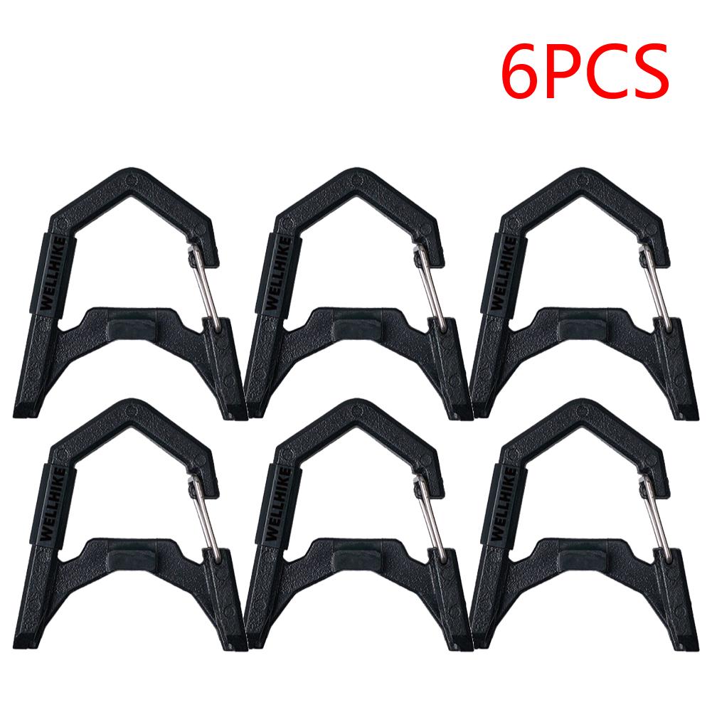 3-10PCS Camping Light Hook Camping Lantern Hanging Buckle GZ Lantern Spring Buckle for Outdoor Camping Fishing