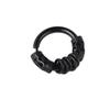 Steel Hollow Hip Hop Men Hoop Earrings Circle Ear Studs Korean Style Earrings Dragon pattern