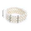 Elastic Multi-layer Bead Bracelet, Women's Exclusive Jewelry, Exquisite and Textured Daily Commuting Bracelet Item.