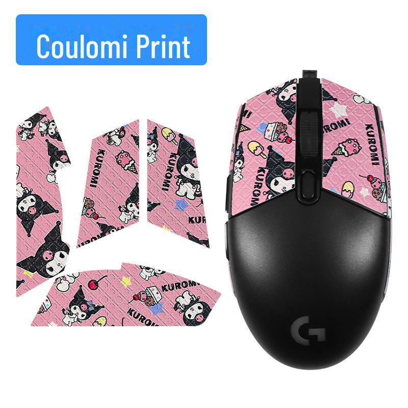 Kompatible Anti-Rutsch- und Schweißabsorptionsaufkleber für Logitech G304- und G102-Mäuse