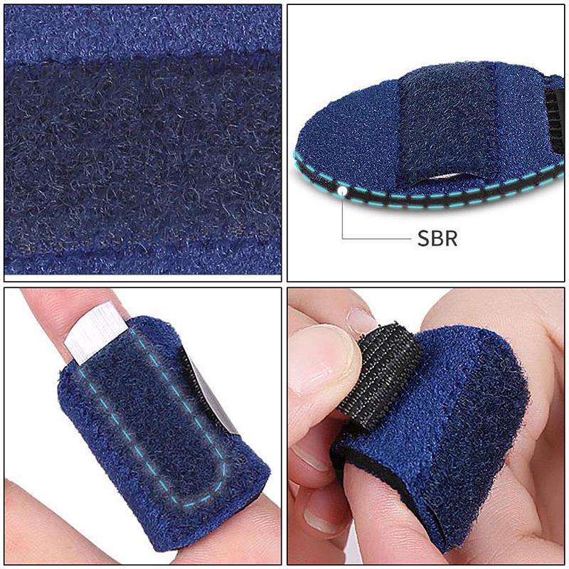 1Pc Zabezpieczenie przed złamaniem szyny palca Brace Korektor Wsparcie Wyprostuj bandaż