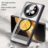 Magsafe Magnetic Transparent Privacy Screen Tempered Glass Protector Case For Honor Magic V3 Spring Hinged Holder Back Cover