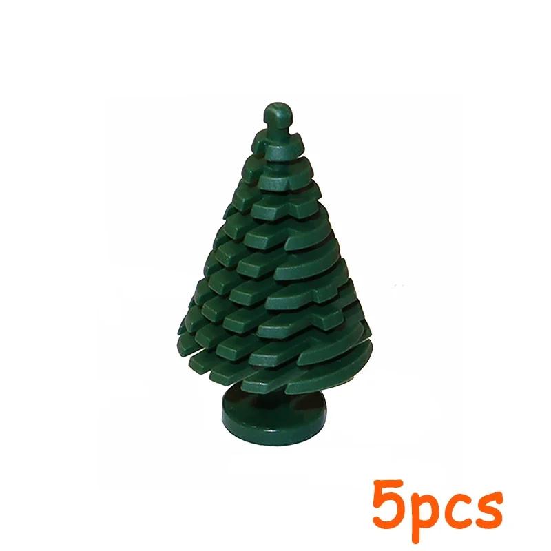 

MOC Plants City Pine Tree Branch Bush Grass Flower Decoration Accessories Constructing Bricks 3778 3471 2435 6064 52208 Bricks