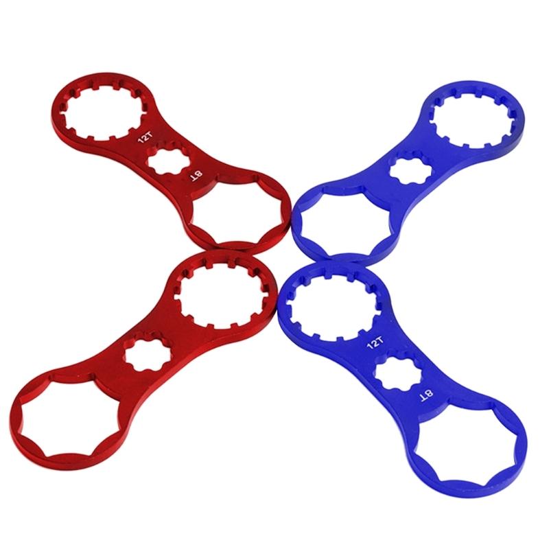 Mountain Bike Wrench Front Fork Wrench Bike Front Fork Cap Wrench Removal Tool