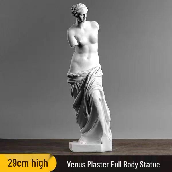 Resin Mini Plaster Figure: Character Model for Art Teaching and Painting Sketches.