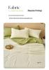Set Coperta Estiva in Puro Cotone Lavato Giapponese - Cotone dello Xinjiang, Sottile e Fresco, Classe A, Quattro Pezzi