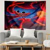 Poppy Playtime Print Tapestry, Backdrop, Easy Setup, Ideal for Bedroom, Office & Living Room, with Aesthetic Wall Hanging Decor.