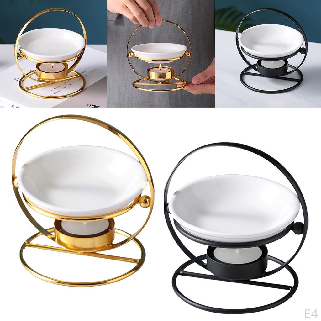 Burner , Tealight Candle Holder, Fragrance Warmer Tart Diffuser for Home Decor