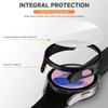 Glass Case +Band for Samsung Galaxy Watch 7/6/5/4 40 44mm Tempered PC Cover Silicone Sport Bracelet Watch 7/6/5/4 40 Accessories